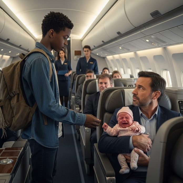 Ovaj trenutak u avionu pretvorio je stranca u spasitelja i prijatelja porodice - featured image