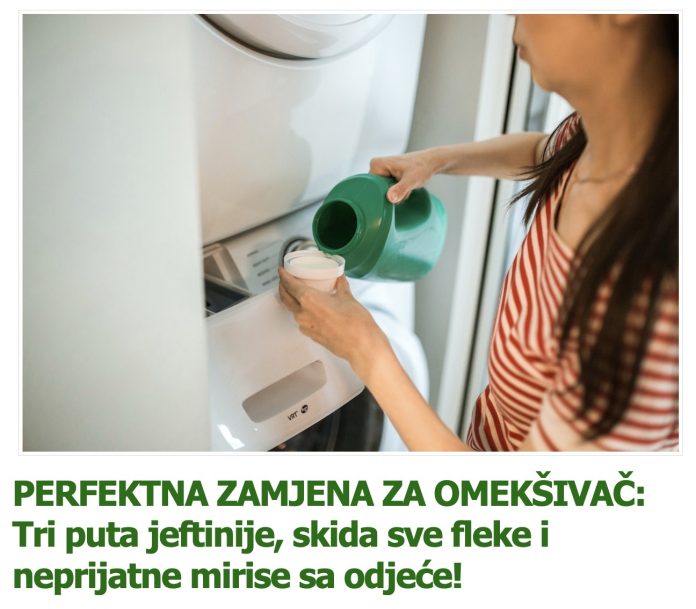 PERFEKTNA ZAMJENA ZA OMEKŠIVAČ: Tri puta jeftinije, skida sve fleke i neprijatne mirise sa odjeće! - featured image
