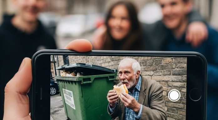 Snimao je starca kako jede iz kontejnera da bi mu se smejao na internetu: Kada je došao kući, otac mu je lupio šamar, pokazao snimak i otkrio ko je taj prosjak. Snimao je starca kako jede iz kontejnera da bi mu se smejao na internetu: Kada je došao kući, otac mu je lupio šamar, pokazao snimak i otkrio ko je taj prosjak. - featured image