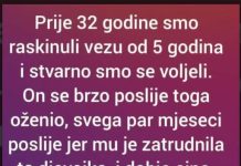 Prije 32 godine smo raskinuli vezu od 5 godina i stvarno smo se voljeli. On se brzo poslije toga oženio.. Prije 32 godine smo raskinuli vezu od 5 godina i stvarno smo se voljeli. On se brzo poslije toga oženio.. - featured image