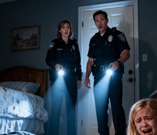 Jecajući, djevojčica je nazvala 911: “Moj tata i njegov prijatelj su pijani… opet to rade mami!” Policajci su pojurili prema kući — a ono što su tamo zatekli ostavilo ih je užasnute… Jecajući, djevojčica je nazvala 911: “Moj tata i njegov prijatelj su pijani… opet to rade mami!” Policajci su pojurili prema kući — a ono što su tamo zatekli ostavilo ih je užasnute… - featured image