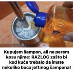 Kupujem šampon, ali ne perem kosu njime: RAZLOG zašto bi kod kuće trebalo da imate nekoliko boca jeftinog šampona!