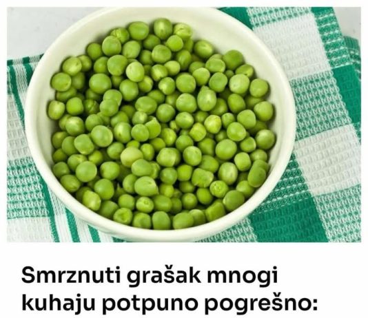 Smrznuti grašak mnogi kuhaju potpuno pogrešno: Evo kako treba, brže bude gotov i daleko je ukusniji Smrznuti grašak mnogi kuhaju potpuno pogrešno: Evo kako treba, brže bude gotov i daleko je ukusniji - featured image