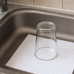 Nećete verovati šta se dešava ako ostavite okrenutu čašu i parče papira u sudoperi pre odmora