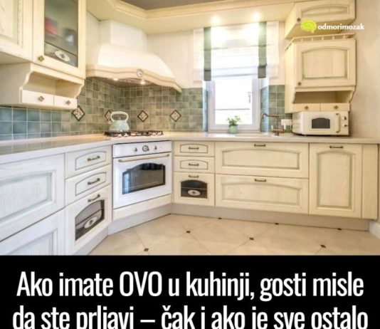 Ako imate OVO u kuhinji, gosti misle da ste prljavi – čak i ako je sve ostalo blistavo!