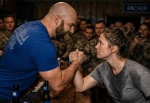 U baru za vojnike, muškarac je namerno prosuo vodu po meni, a zatim me izazvao da testiram svoju snagu u meču u rvanju rukama. Bio je siguran da sam samo obična domaćica, ali nije imao pojma ko sam zapravo i šta sve mogu 😱😨 U baru za vojnike, muškarac je namerno prosuo vodu po meni, a zatim me izazvao da testiram svoju snagu u meču u rvanju rukama. Bio je siguran da sam samo obična domaćica, ali nije imao pojma ko sam zapravo i šta sve mogu 😱😨 - featured image