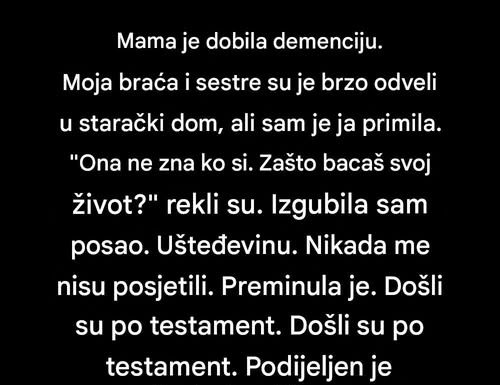 Tiho nestajanje: priča o majci, pamćenju i ljubavi Tiho nestajanje: priča o majci, pamćenju i ljubavi - featured image