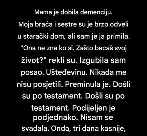 Tiho nestajanje: priča o majci, pamćenju i ljubavi Tiho nestajanje: priča o majci, pamćenju i ljubavi - featured image