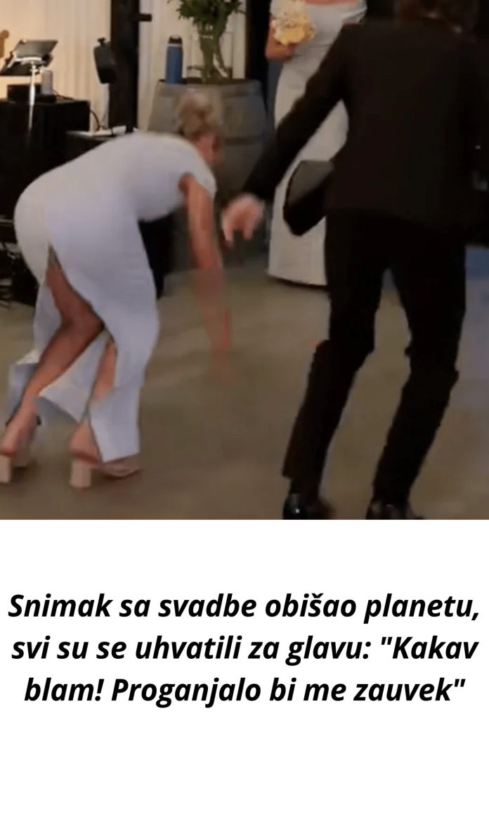 Snimak sa svadbe obišao planetu, svi su se uhvatili za glavu: “Kakav blam! Proganjalo bi me zauvek” - content image