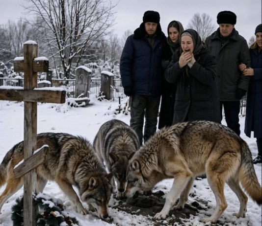 Prilikom sprovoda sedmogodišnjeg dječaka vukovi su se pojavili niotkuda i počeli kopati svjež grob. Prisutni su panično pokušali otjerati životinje, sve dok dječakov otac iznenada nije naredio da se grob odmah iskopa. 😱 I onda… Prilikom sprovoda sedmogodišnjeg dječaka vukovi su se pojavili niotkuda i počeli kopati svjež grob. Prisutni su panično pokušali otjerati životinje, sve dok dječakov otac iznenada nije naredio da se grob odmah iskopa. 😱 I onda… - featured image