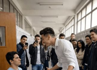Školski nasilnici su zlostavljali svog druga sa invaliditetom, polivali ga ledenom vodom i sve snimali telefonima, ali nisu mogli ni da zamisle koliko će zažaliti svoje postupke samo nekoliko minuta kasnije 😲😱 Školski nasilnici su zlostavljali svog druga sa invaliditetom, polivali ga ledenom vodom i sve snimali telefonima, ali nisu mogli ni da zamisle koliko će zažaliti svoje postupke samo nekoliko minuta kasnije 😲😱 - featured image