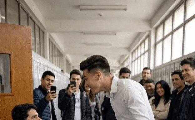 Školski nasilnici su zlostavljali svog druga sa invaliditetom, polivali ga ledenom vodom i sve snimali telefonima, ali nisu mogli ni da zamisle koliko će zažaliti svoje postupke samo nekoliko minuta kasnije 😲😱 Školski nasilnici su zlostavljali svog druga sa invaliditetom, polivali ga ledenom vodom i sve snimali telefonima, ali nisu mogli ni da zamisle koliko će zažaliti svoje postupke samo nekoliko minuta kasnije 😲😱 - featured image