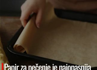 Papir za pečenje je najopasnija stvar u kuhinji – evo šta nikako ne smijete da radite sa njim Papir za pečenje je najopasnija stvar u kuhinji – evo šta nikako ne smijete da radite sa njim - featured image