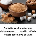 Ostavite kašiku šećera na vidnom mestu u dvorištu – Kada čujete zašto, ovo će vam postati navika Ostavite kašiku šećera na vidnom mestu u dvorištu – Kada čujete zašto, ovo će vam postati navika - content image