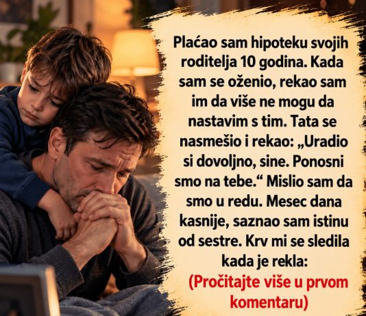 Plaćao sam hipoteku svojih roditelja 10 godina… Plaćao sam hipoteku svojih roditelja 10 godina… - featured image